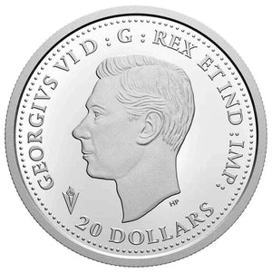 SALE - 2020 1oz $20 SECOND WORLD WAR: BATTLEFRONT SERIES THE LIBERATION OF THE NETHERLANDS FINE SILVER COIN (NO SLEEVE)