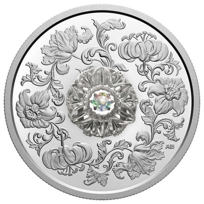 2020 $20 DANCING DIAMOND: SPARKLE OF THE HEART FINE SILVER COIN