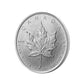 2021 1oz $5 SILVER MAPLE LEAF: W MINT MARK FINE SILVER COIN