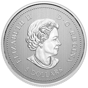 2021 1/2oz $5 MOMENTS TO HOLD: THE SNOWBIRDS FINE SILVER COIN