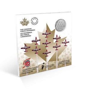 2021 1/2oz $5 MOMENTS TO HOLD: THE SNOWBIRDS FINE SILVER COIN