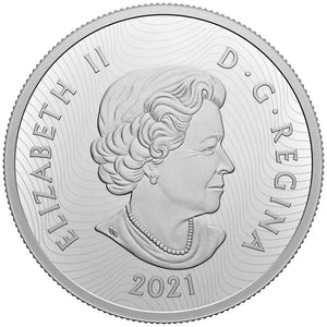 2021 2oz $30 IMPOSING ICONS: BISON FINE SILVER COIN