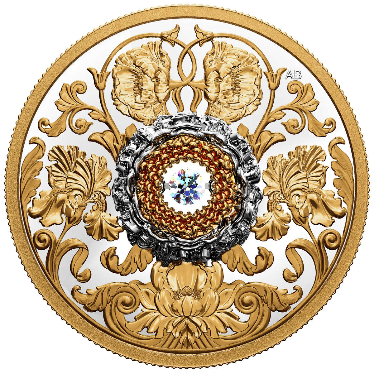 2021 $20 FINE SILVER COIN SPARKLE OF THE HEART (LC)