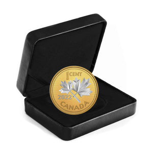 2022 1-CENT 5oz 10TH ANNIVERSARY OF THE FAREWELL TO THE PENNY FINE SILVER COIN