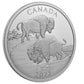2022 $30 2oz THE MIGHTY BISON FINE SILVER COIN