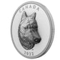 2022 1oz $25 TIMBER WOLF FINE SILVER COIN