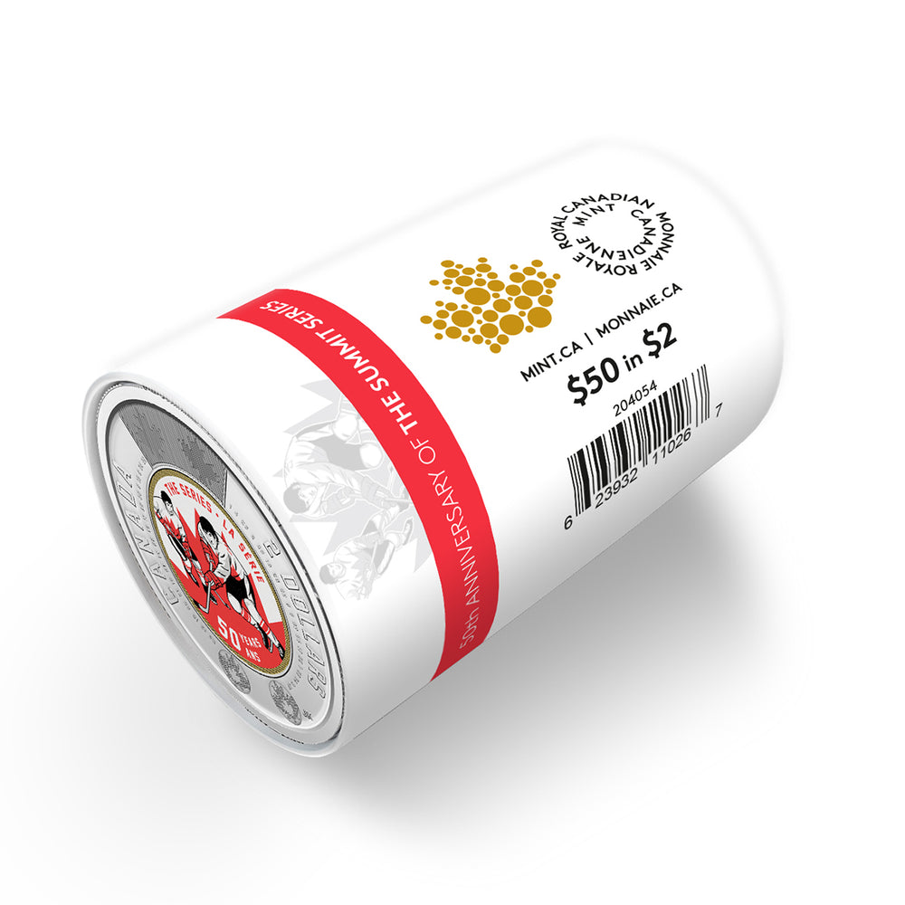 2022 $2 SPECIAL WRAP CIRCULATION ROLL (COLOURED)