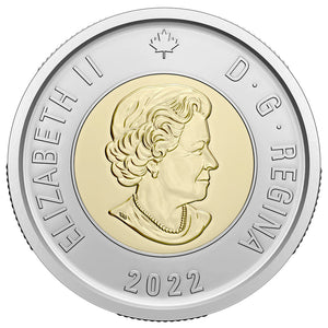 2022 $2 SPECIAL WRAP CIRCULATION ROLL (COLOURED)