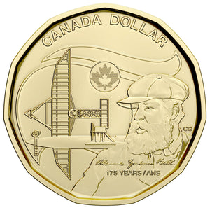 2022 $1 SPECIAL WRAP ROLL 175TH ANNIVERSARY OF THE BIRTH OF ALEXANDER GRAHAM BELL (UNCOLOURED)