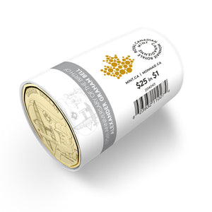 2022 $1 SPECIAL WRAP ROLL 175TH ANNIVERSARY OF THE BIRTH OF ALEXANDER GRAHAM BELL (UNCOLOURED)