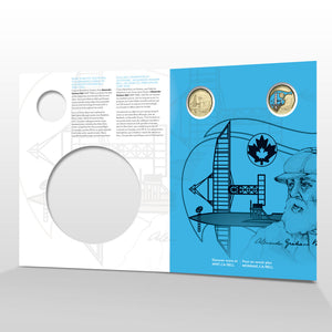 2022 COMMERATIVE COLLECTOR KEEPSAKE CARD 175TH ANNIVERSARY OF THE BIRTH OF ALEXANDER GRAHAM BELL