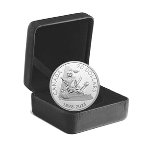 2023 1oz $20 125TH ANNIVERSARY OF YUKON FINE SILVER COIN