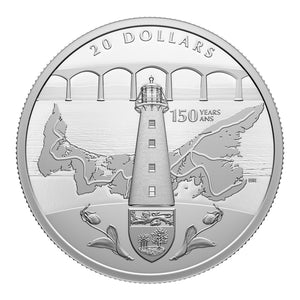 2023 1oz $20 150TH ANNIVERSARY OF PRINCE EDWARD ISLAND JOINING CONFEDERATION FINE SILVER COIN