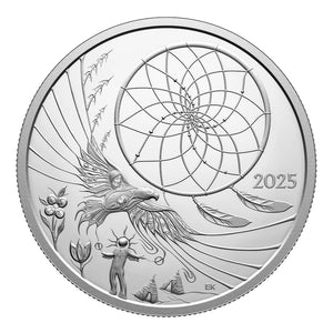2025 1oz $20 LEGEND OF DREAMCATCHER FINE SILVER COIN
