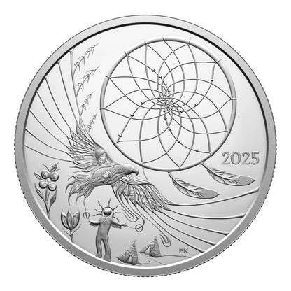 2025 1oz $20 LEGEND OF DREAMCATCHER FINE SILVER COIN