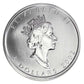 2002 1oz $5 ANNIVERSARY LOON HOLOGRAM PURE SILVER COIN
