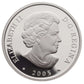 2005 1oz $20 NATURAL WONDERS: NORTHWEST TERRITORIES DIAMONDS FINE SILVER COIN