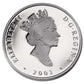 2003 1oz $20 NATURAL WONDERS THE ROCKIES FINE SILVER COIN