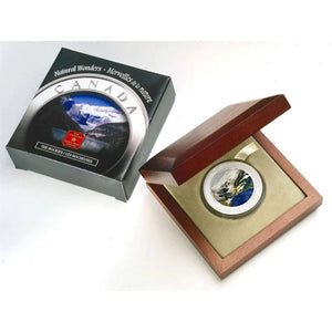 2003 1oz $20 NATURAL WONDERS THE ROCKIES FINE SILVER COIN