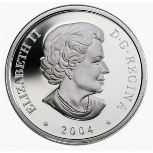 2004 1oz $20 HOPEWELL ROCKS FINE SILVER COIN