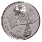 2005 $1 CANADIAN FLAG, 40TH ANNIVERSARY W/ CD AND FINE SILVER DOLLAR SET