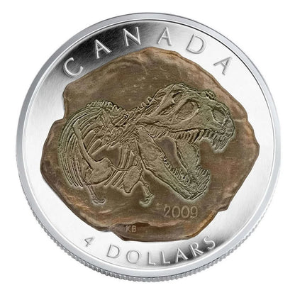 2009 1/2oz $4 DINOSAUR COLLECTION - TYRANNOSAURUS REX