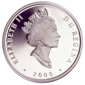 2000 1oz 20 SILVER COIN - TRANSPORTATION CAR SERIES - THE TORONTO