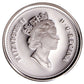 2000 CANADIAN 5 CENT STERLING SILVER COIN FIRST FRENCH REGIMENT (NO SLEEVE)