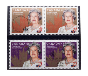 SALE - 2003 - QUEEN ELIZABETH II CORONATION STAMP & COIN SET