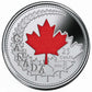 2004 25c CANADA DAY - COLOURED COIN
