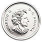 2006 25 CENT COLOURED CANADA DAY COIN