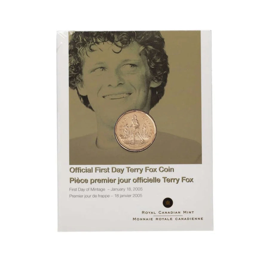 2005 $1 OFFICIAL FIRST DAY: TERRY FOX