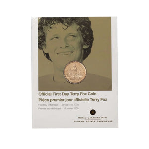 2005 $1 OFFICIAL FIRST DAY: TERRY FOX