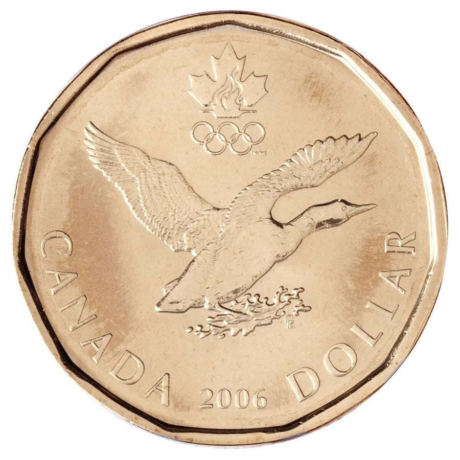 2006 $1 OFFICIAL FIRST DAY LUCKY LOONIE