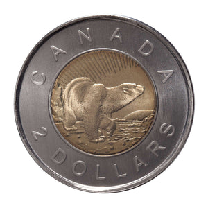 2006 $2 OFFICIAL FIRST DAY: 10TH ANNIVERSARY COIN