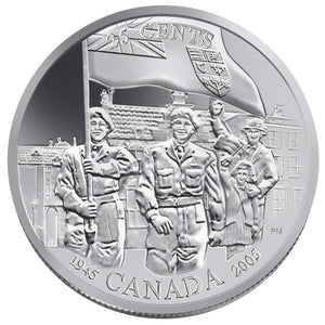 2005 60TH ANNIVERSARY OF THE LIBERATION OF THE NETHERLANDS: BRILLIANT UNCIRCULATED COIN SET