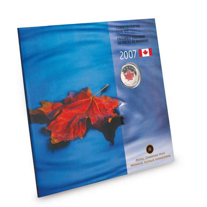 2007 COMMEMORATIVE COIN SET (COLOURED)