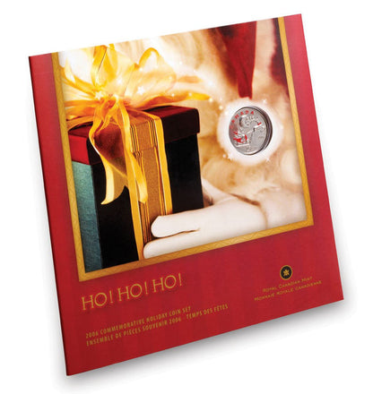 2006 - HOLIDAY GIFT SET WITH COLOURED 25 CENT COIN