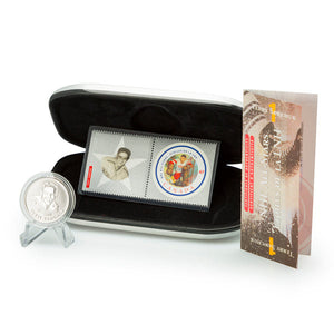 2001 - NHL ALL-STARS TERRY SAWCHUK STAMP & MEDALLION SET