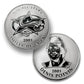 2001 NHL ALL STAR DENIS POTVIN STAMP AND MEDALLION SET