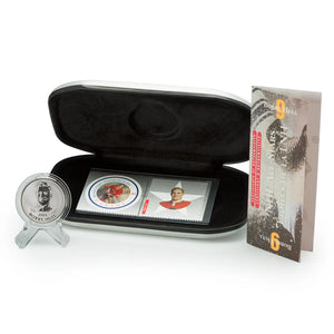 2001 - NHL ALL-STARS BOBBY HULL STAMP & MEDALLION SET