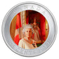 2013 25-CENT - CORONATION OF QUEEN ELIZABETH II - PHILATELIC NUMISMATIC COVER (COLOURED COIN)