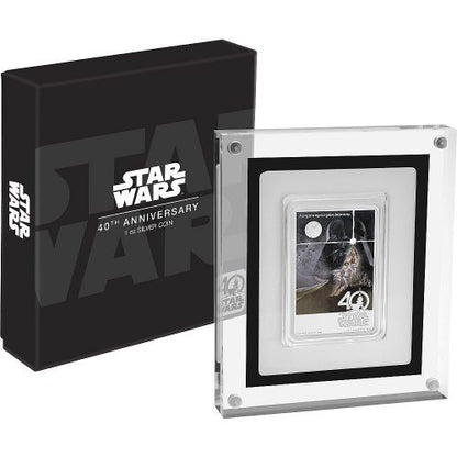 2017 1oz $2 STAR WARS: A NEW HOPE 40TH ANNIVERSARY SILVER COIN (LIMITED EDITION)