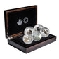 2016 1oz $20 MAJESTIC ANIMALS II 5-COIN SET WITH DISPLAY CASE