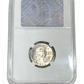 1922 5 CENT CANADA NEAR S – MS 64 – GRADED (347-003)