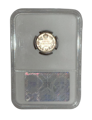 1902H 10 CENT CANADA – MS 65 – GRADED