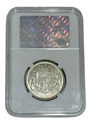 1937 50 CENT CANADA MATTE – SP 65 – GRADED (350-003 / 693-011)
