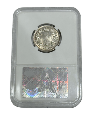 1892 25 CENT (Q5) CANADA REV Q5 – MS 65 - GRADED