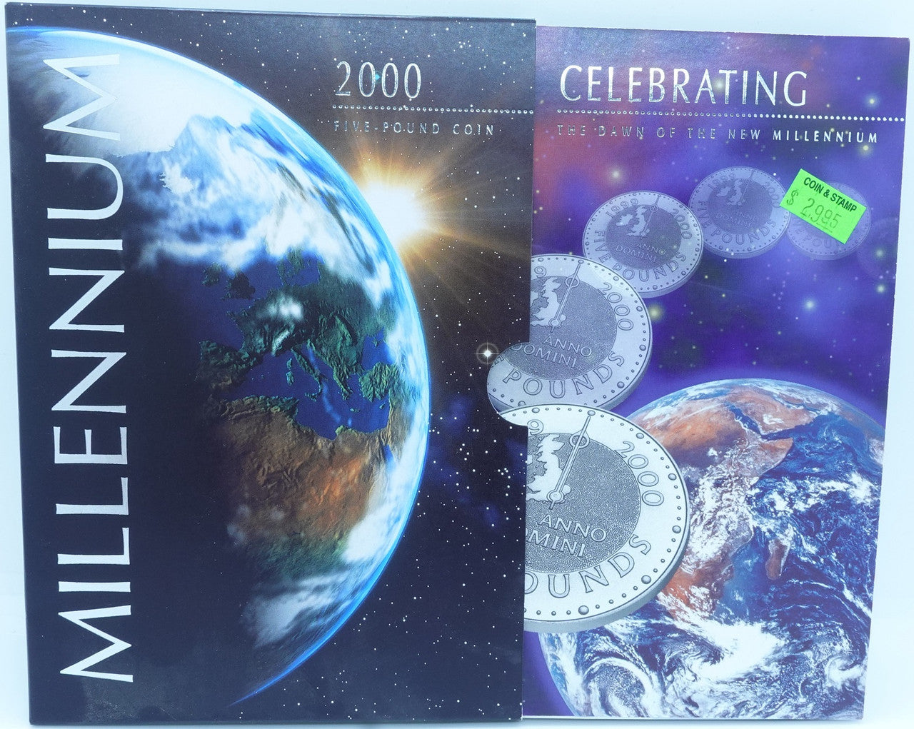 2000 FIVE-POUND COIN - MILLENIUM - ANNO DOMINI