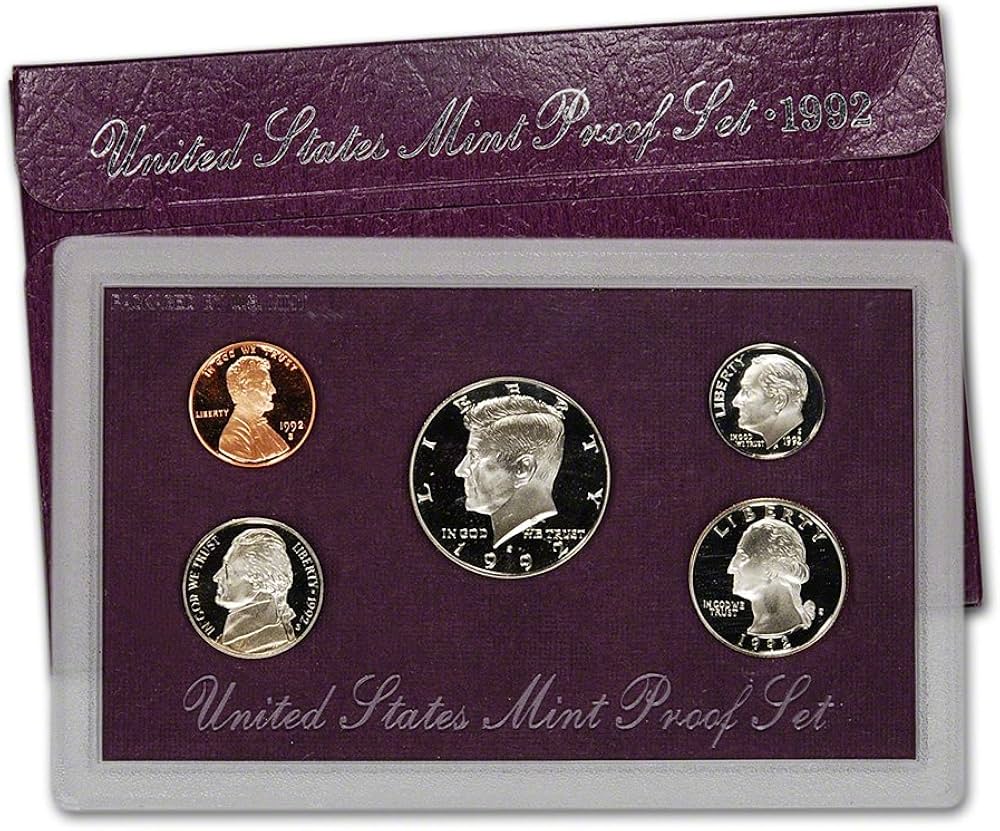 1992 UNITES STATES MINT PROOF SET